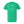 Heather Kelly green casual t-shirt with a simple white square logo on the back promoting tea and Charleston Tea Garden in a clean, modern design.