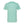Back view of a soft heather mint t-shirt with simple white text and a square design, perfect casual apparel for tea lovers and Charleston Tea Garden fans.