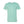 Heather mint green casual t-shirt featuring a simple white graphic design blending a tea leaf and shirt icon, perfect for comfortable everyday apparel and souvenirs.