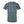 Heather slate-colored casual T-shirt with simple white text design referencing Charleston Tea Garden, shown from the back.