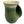 Ceramic mug in earthy green and beige tones with a built-in handwarmer groove, designed for cozy tea sipping inspired by the charm of Charleston Tea Garden.