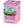 Box of Charleston Tea Garden Rockville Raspberry Pyramid tea bags with bright pink packaging featuring raspberries and a tea field illustration.